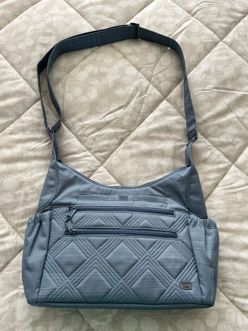 NEW! Lug Legacy Collection Camper Crossbody in Brushed Blue Moon